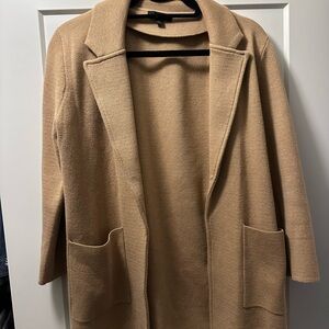 J. Crew Camel Knit Blazer